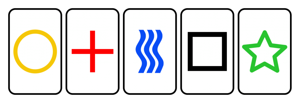 cartes de Zener voyance
