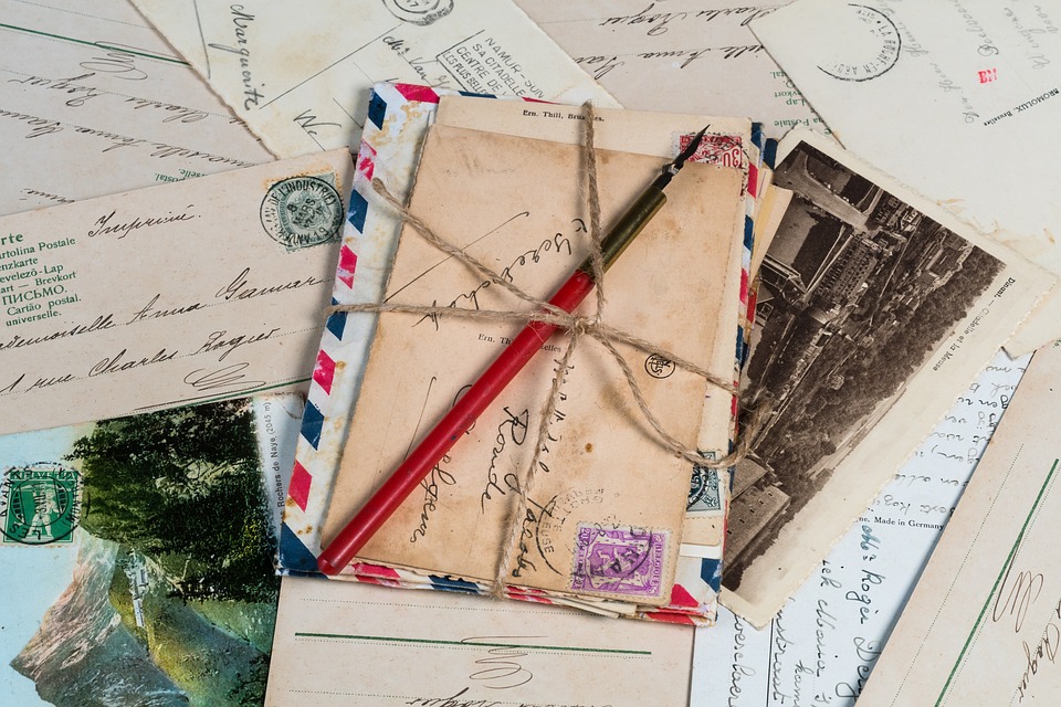 cartes postales et lettre pour psychométrie
